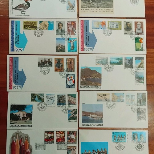 First Day Covers like new, pack of 31 FDC