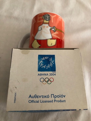 Athens 2004 Fencing Mug new collectible