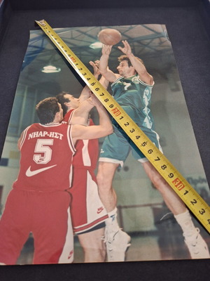 Collectible vintage sports photograph 20×30 cm used, authentic