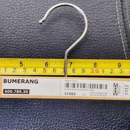 Wooden hangers like new for skirts and trousers