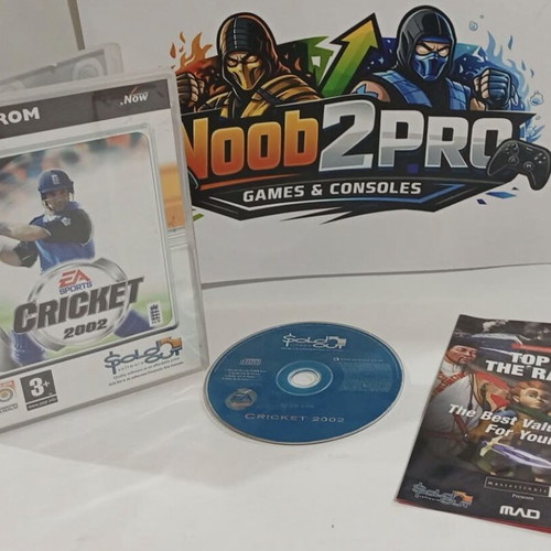 EA Sports Cricket 2002 PC game used, sports