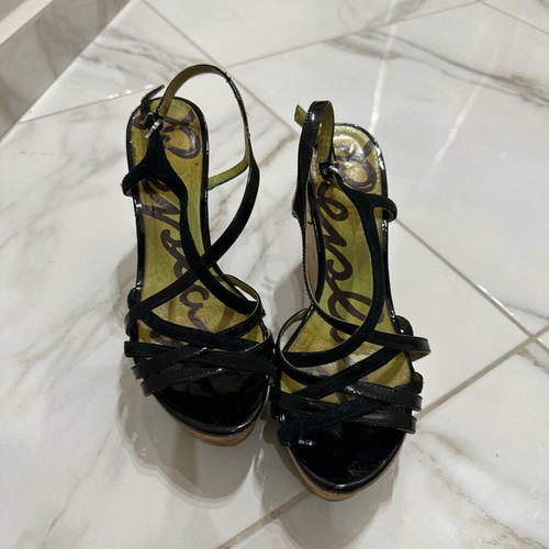 Replay platform sandals used, black, size 37