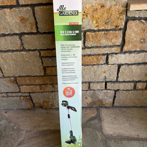 Rechargeable grass trimmer 18V Mr. GARDENER AT 1824-3 Li PXC new