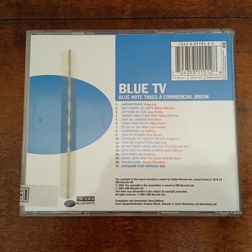 Blue TV Blue Note Takes A Commercial Break CD used, blues