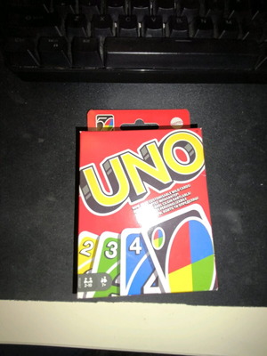 Uno cards new with plastic wrap