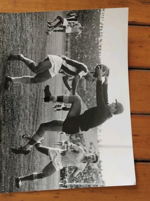 Photo Olympiacos - Iraklis used, large genuine from 1964 24x18