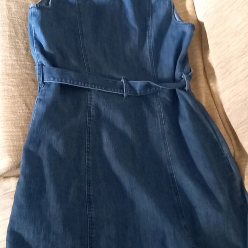 Denim vintage dress with buttons like new