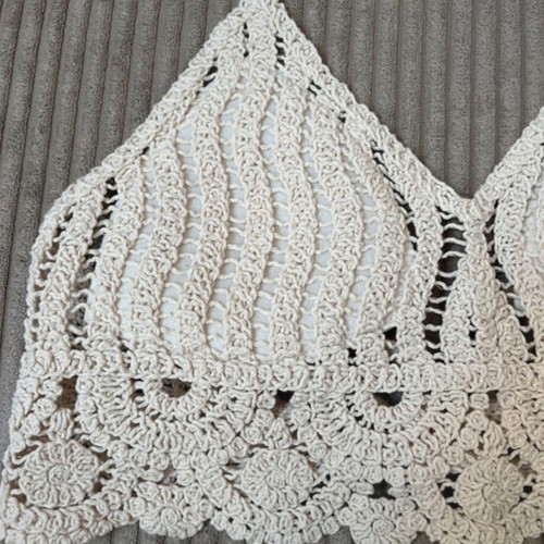 Knitted top Shein cream, like new