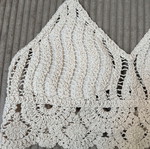 Knitted top Shein cream, like new