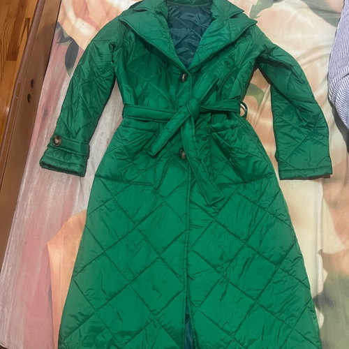 Quilted jacket new green