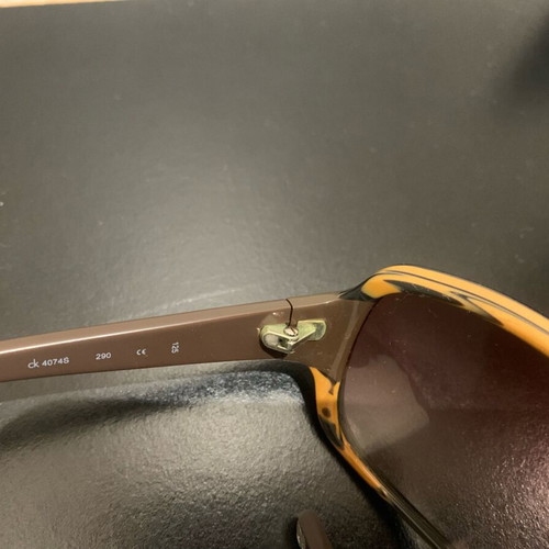 Calvin Klein women's sunglasses like new, brown leopard shade