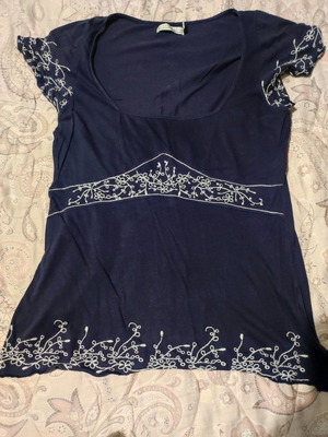 Blue blouses used, size M, set of 2 pieces