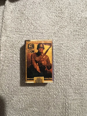 Wooden matches from World War II