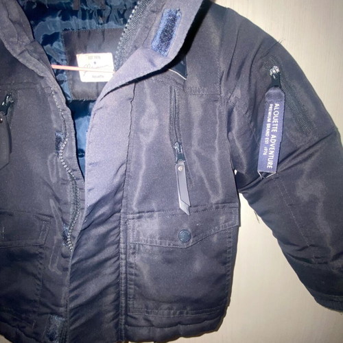 Alouette kids jacket used, size 104 cm, dark blue