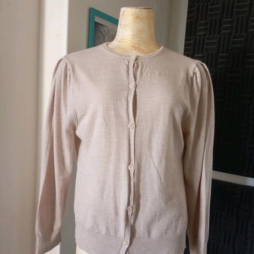 Lola merino wool cardigan new, size S/M, dusty rose color