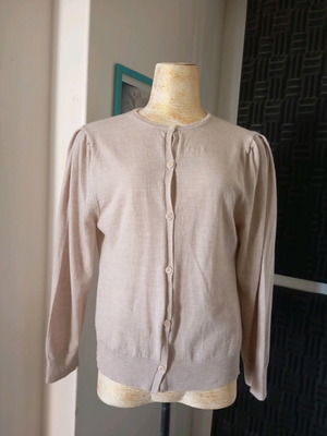 Lola merino wool cardigan new, size S/M, dusty rose color
