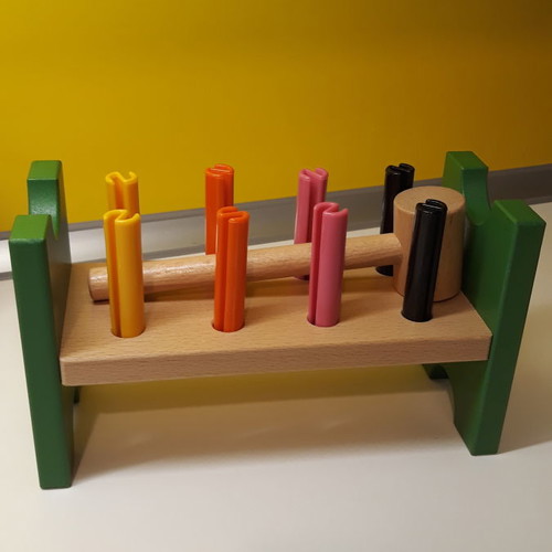 Wooden toys new, set of 5 pieces