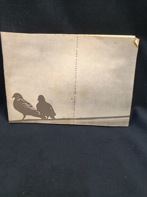 Theatrical Program 1963 used, Theater Alpha, Alexandrakis, The Great Wall