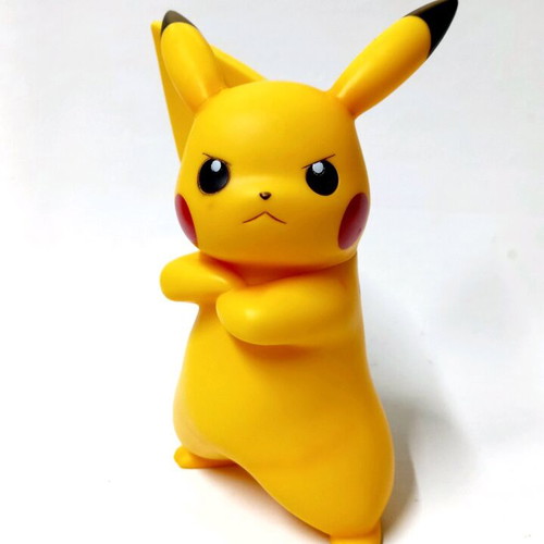 Pokémon Angry Pikachu collectible figure 2016, used