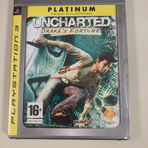 Uncharted Drake's Fortune PS3 игра като нова с книжка