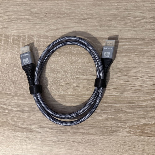 HDMI 2.1 8K UHD Cable 1 Meter New Braided