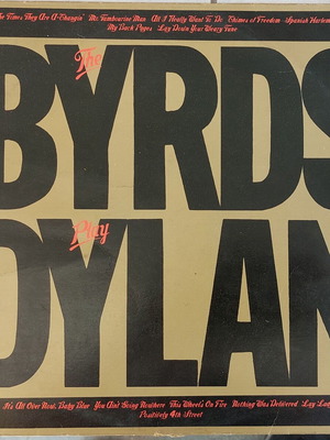 The Byrds Play Dylan LP like new, rock