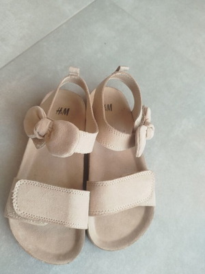 Πέδιλα H&M μπεζ για κορίτσια, νούμερο 28