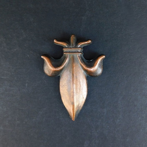 Decorative lily copper-plated like new