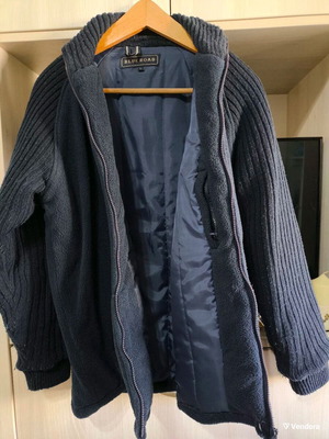 Thick blue jacket used, size L