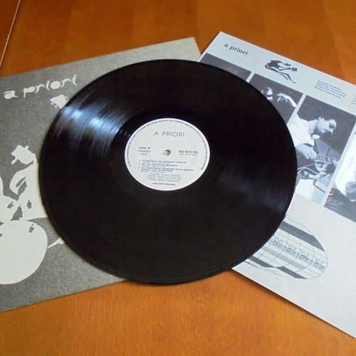 A PRIORI S/T LP used, jazz