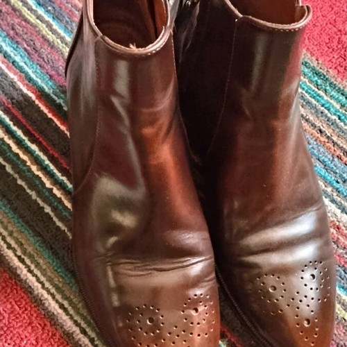Massimo Dutti No38 boots used, genuine brown leather