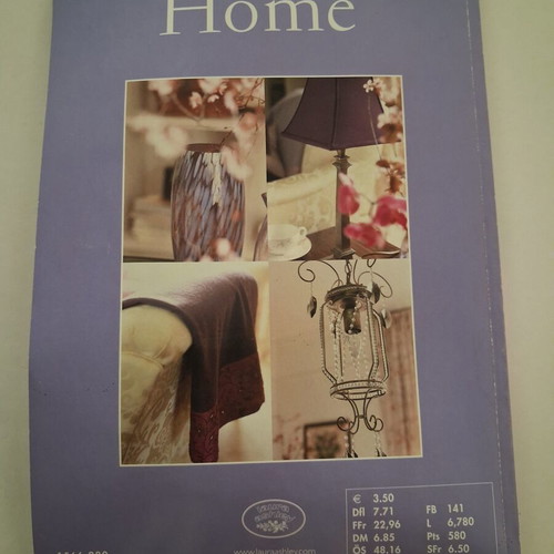Laura Ashley Home vintage catalog 2001 shabby chic used
