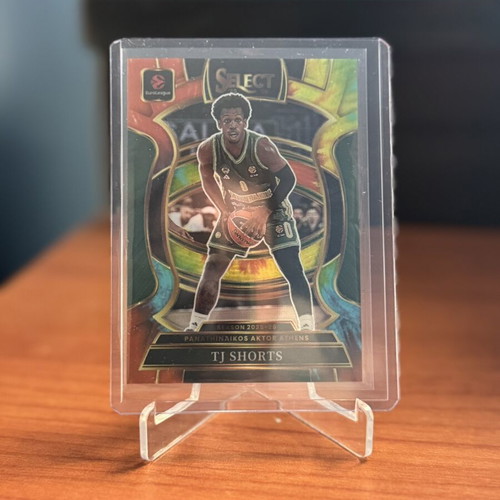 25-26 Panini EuroLeague Select Shorts /25 Panathinaikos card