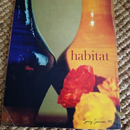 Habitat Spring Summer 1995 Catalog like new, collectible