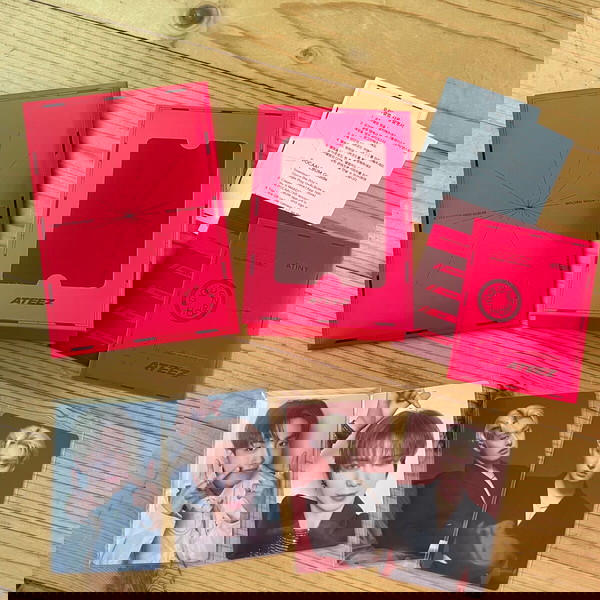 Ateez Golden hour μέρος 2 poca kpop άλμπουμ