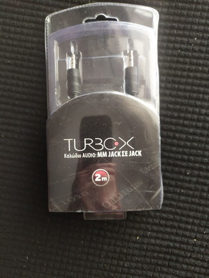 Turbo-X Audio Cable Jack to Jack 2m New in Box