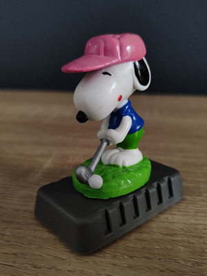Φιγούρα Snoopy Peanuts Golf μεταχειρισμένη