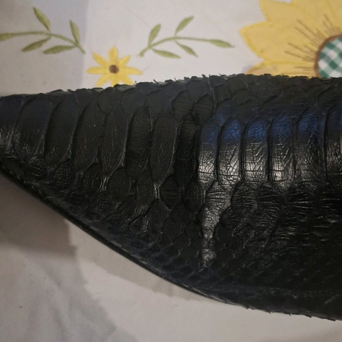 Vintage Python Sancho Cowboy Boots like new, size 44, black