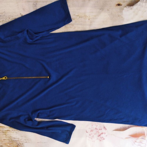 Μπλούζα Zara Basic L καινούργιο μπλε