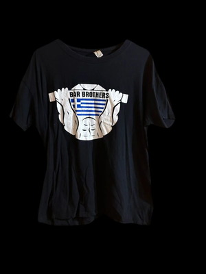 Bar Brothers GR ανδρικό T-shirt μαύρο μέγεθος M σαν καινούργιο