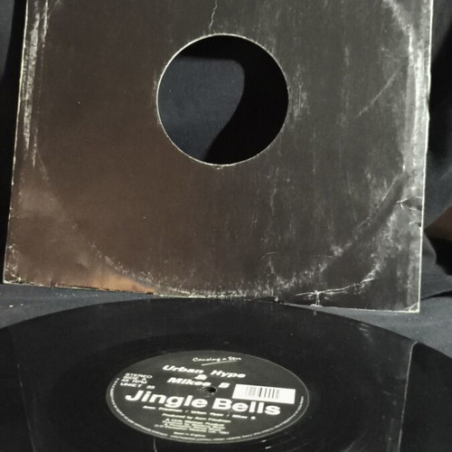 Urban Hype and Mike B Jingle Bells vinyl record used, blues