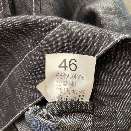 Jean jacket Ake’ like new, size S, black and gray