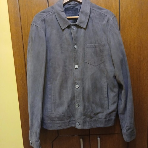 All Saints suede jacket new, gray, size L