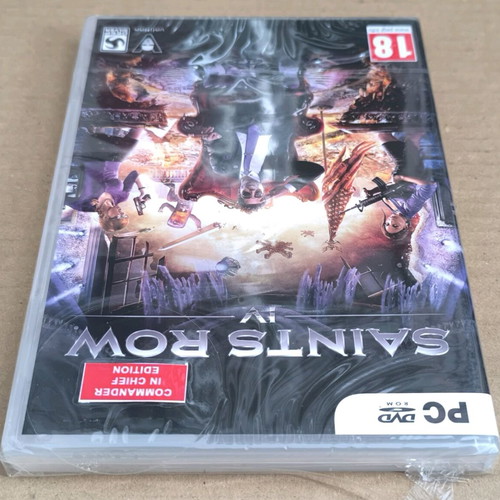 Saints Row IV Commander In Chief Edition PC DVD-ROM new