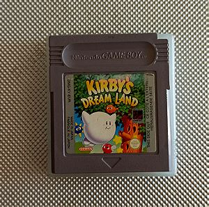 Nintendo game boy Kirby's Dreamland