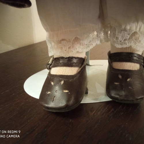 Porcelain doll new personal collection with velvet clothes
