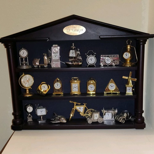 Le Temps De'Agostini miniature clocks new pack of 21 pieces