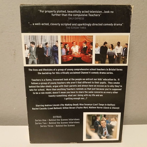 Teachers DVD The Complete TV Series 4-Disc Set like new