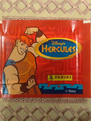 Φακελάκι Panini Hercules σφραγισμένο καινούργιο από 1997