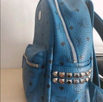 MCM Blue Backpack new medium size